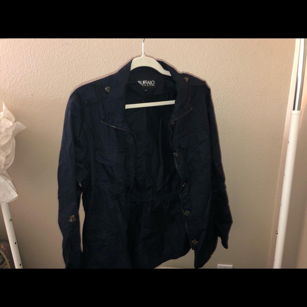 Navy blue coat